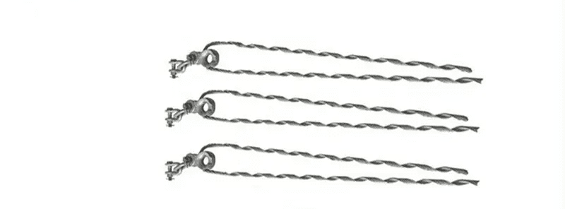 Dead end grip for standard distribution network