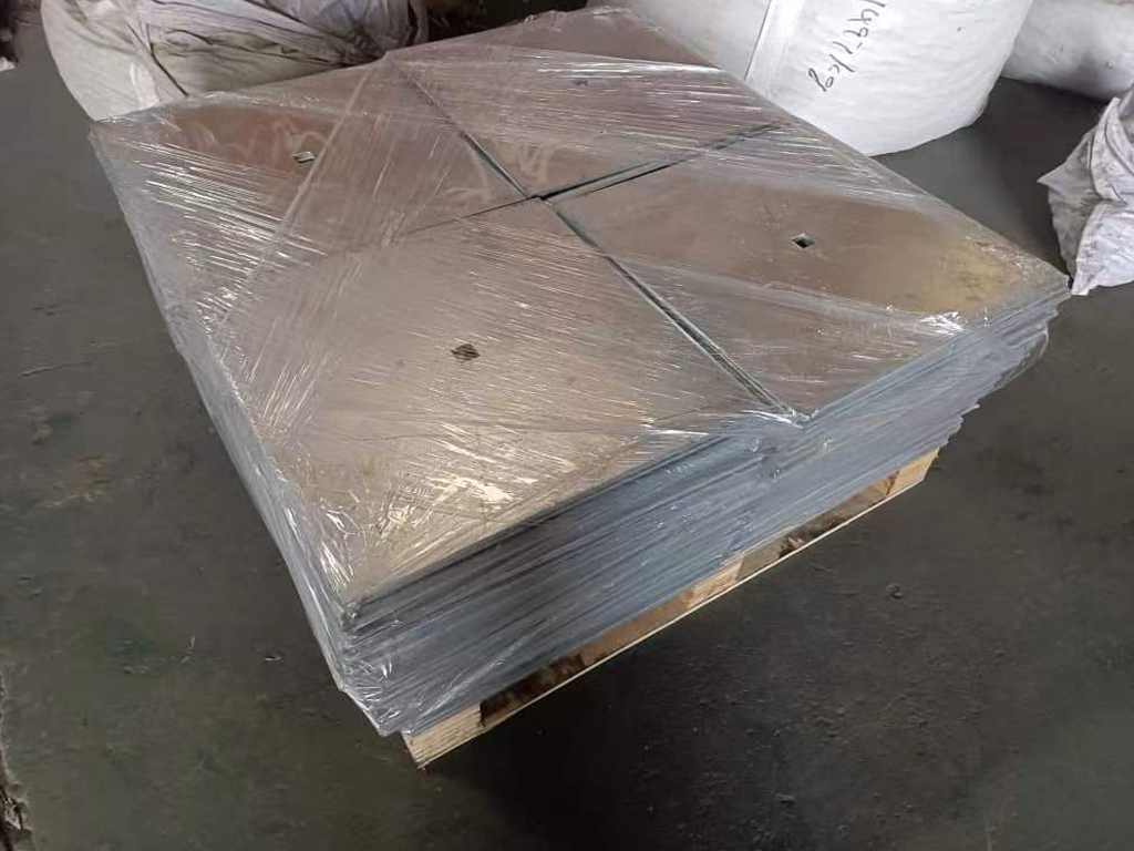 Overhead Line Support Plate for Guy Wires