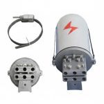 Outdoor fiber optic metal junction box IP65