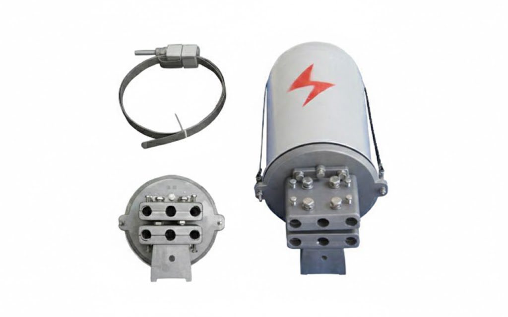 Outdoor fiber optic metal junction box IP65