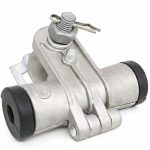 Aluminum support for ADSS fiber optic cable