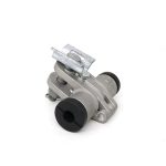 ADSS cable aluminum support hardware on utility pole
