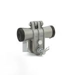 ADSS fiber cable support with dielectric inserts
