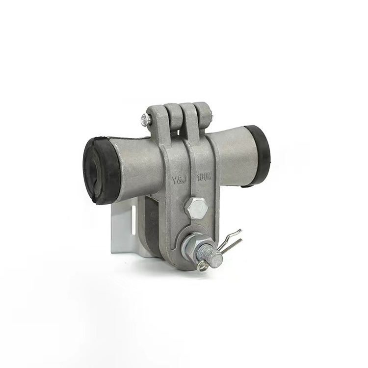 ADSS fiber cable support with dielectric inserts