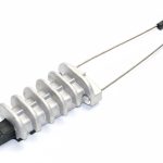 Anchoring clamp for optical fiber cable