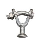 Transmission line ball clevis connector