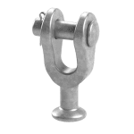 Drop forged ball clevis ISO 1461