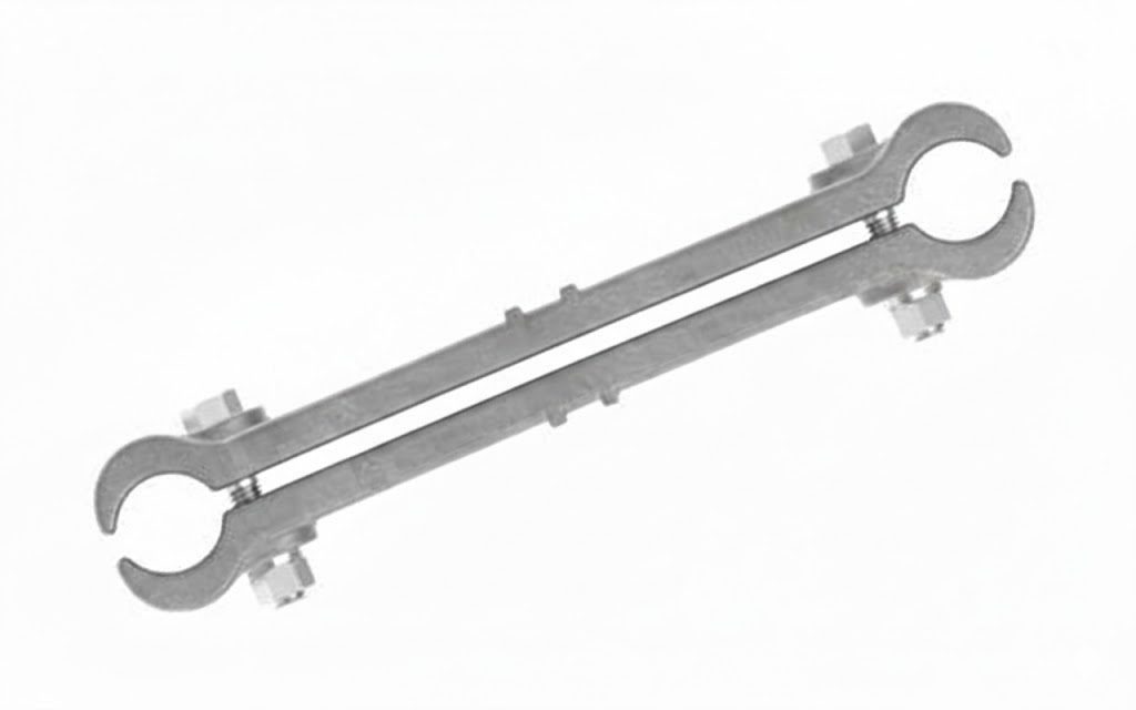 Electrical cable spacer clamp installation