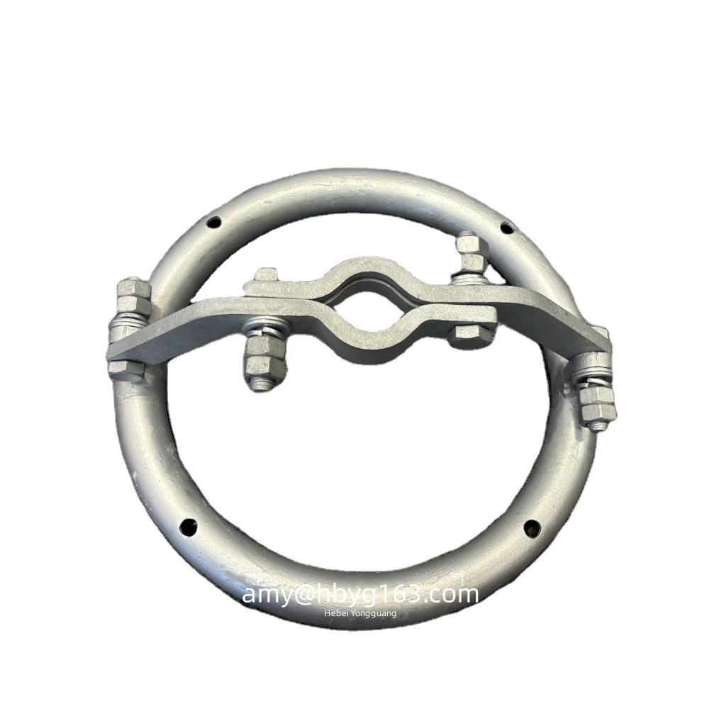 Corona ring for high voltage insulators
