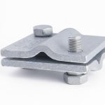 Transmission line crossing clamp
