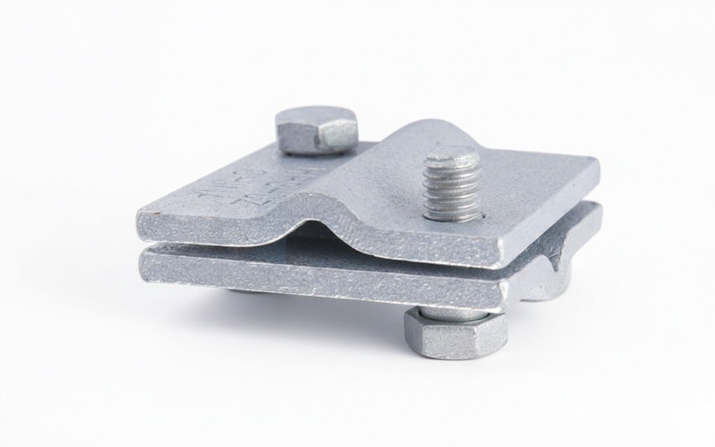 Transmission line crossing clamp