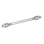 Double ended bolt for cross arm installation