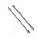 Galvanized double threaded bolt
