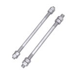 Double arming bolt for utility pole