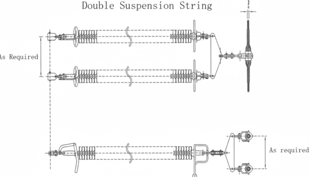 Double Suspension String Drawing 3