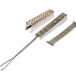 Messenger strand fiber drop clamp