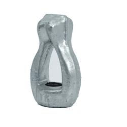 Drop forged eye nut detail