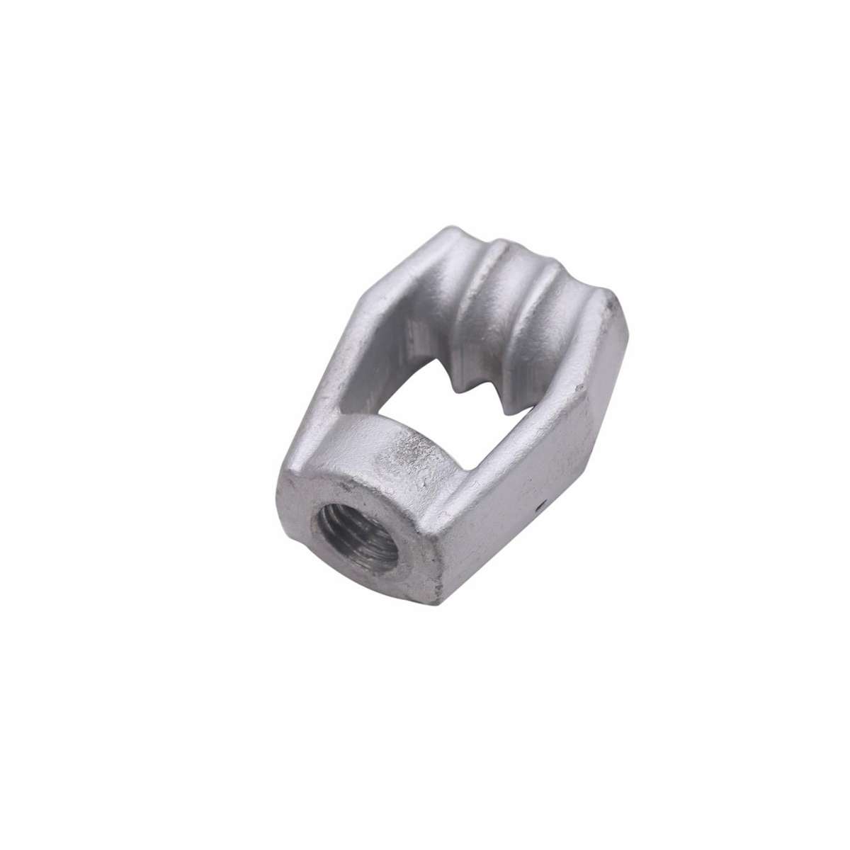 Eye nut dead end pole application
