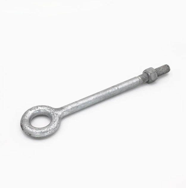 Drop forged oval eye bolt