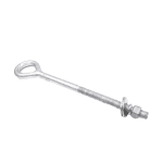 Forged eye bolt dead end application