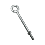 Oval eye bolt with square nut