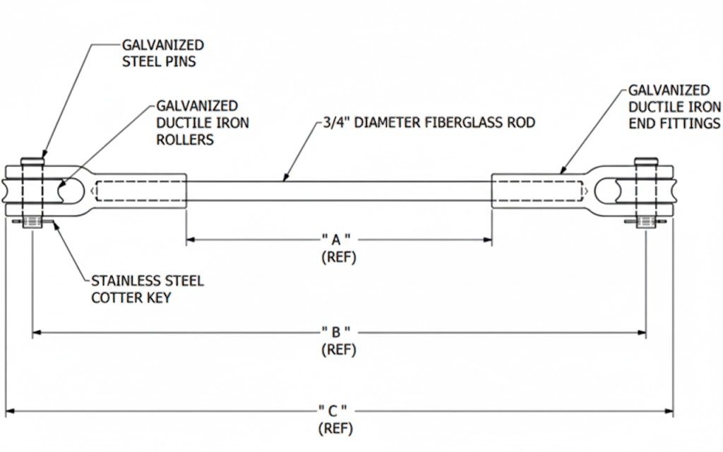 Guy Strain Insulator Drawing