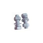Power transmission hex bolt and nut