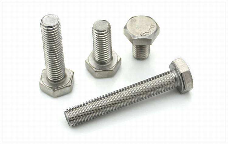 Galvanized bolt and nut utility pole hardware