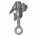 Overhead power line hot clamp