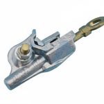 Live line tap clamp installation