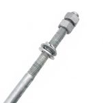 Galvanized insulator pin fitting