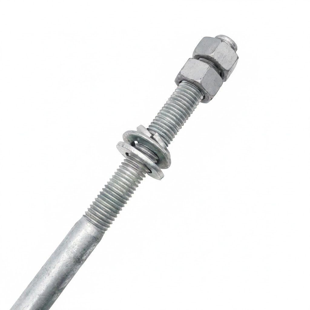 Galvanized insulator pin fitting