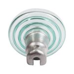 Disc insulator string assembly