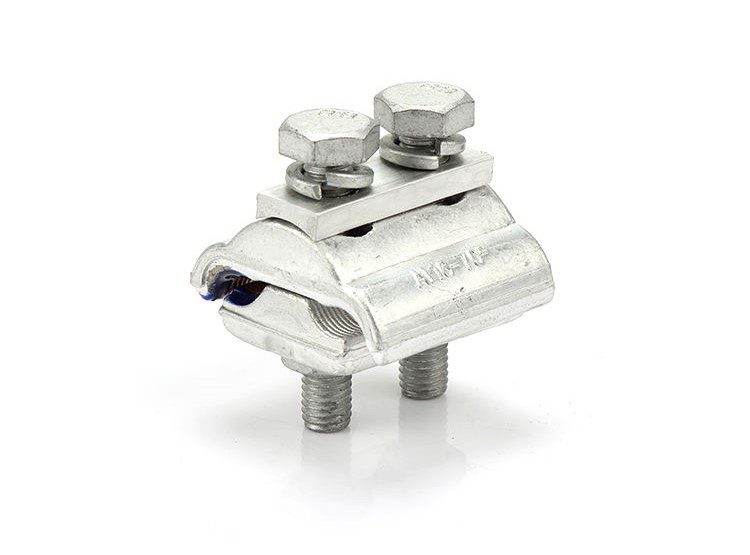 Transmission conductor groove clamp