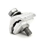 Power line parallel connector clamp