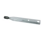 Hot dip galvanized pole top pin with lead thread for 11kV and 33kV lines