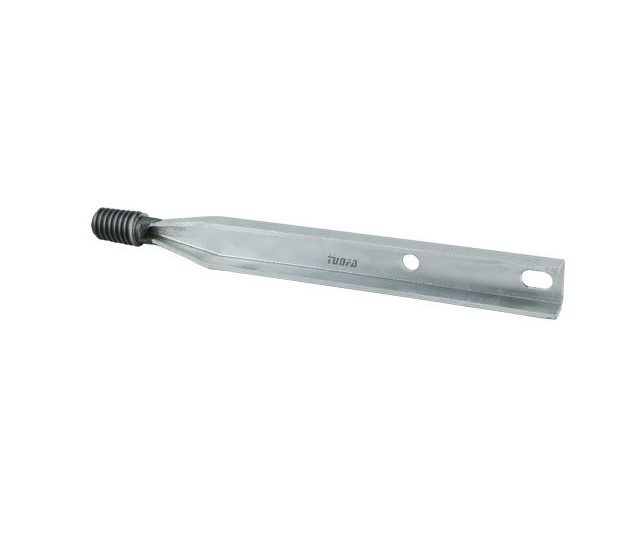 Hot dip galvanized pole top pin with lead thread for 11kV and 33kV lines