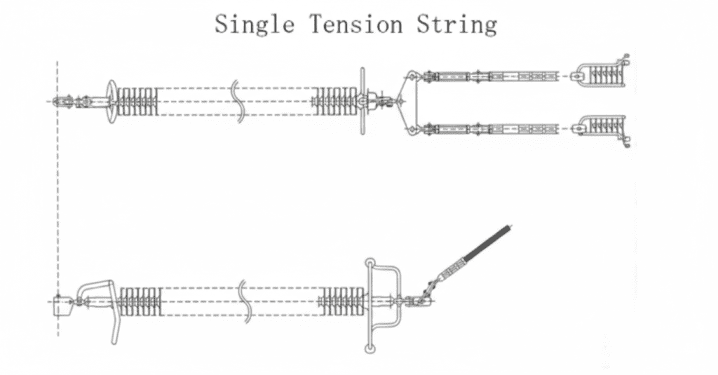 Single Tension String Drawing 2