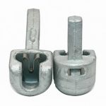 Socket eye for ball and socket insulator