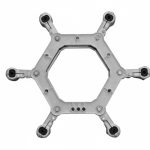 Quad spacer damper HV transmission