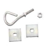 Span clamp for drop wire attachment