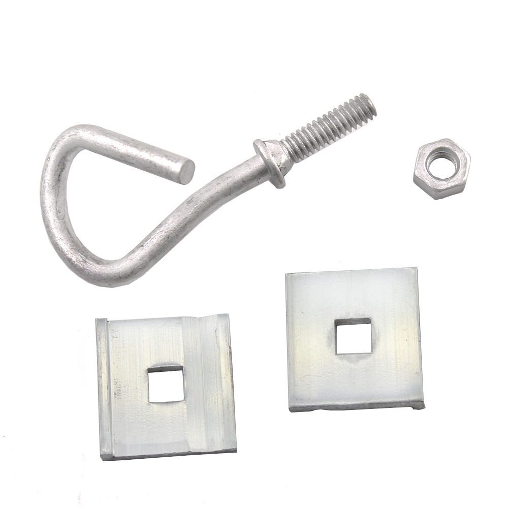 Span clamp for drop wire attachment
