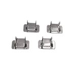 Heavy duty banding buckle load securement