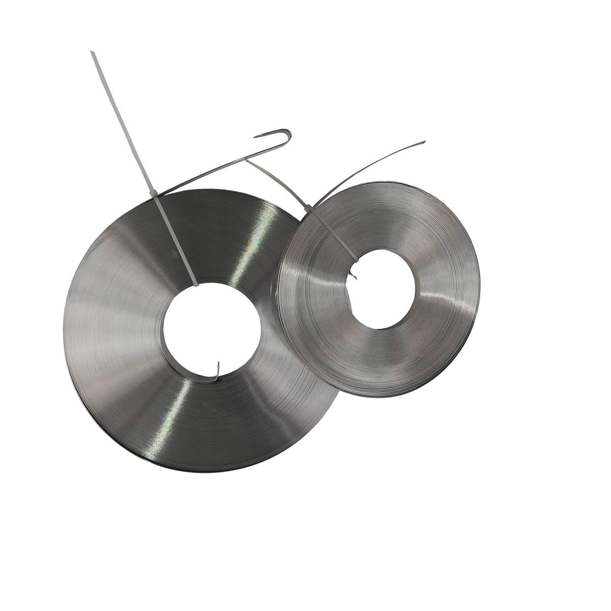 Pole mounting stainless steel band