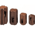 Guy wire stay insulator hardware