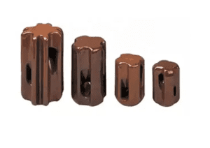 Guy wire stay insulator hardware