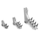 ACSR conductor strain clamp