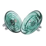 Utility pole suspension insulator hardware