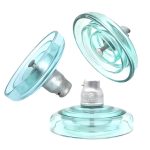 High voltage suspension insulator installation