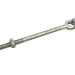 Angle thimble eye bolt power line
